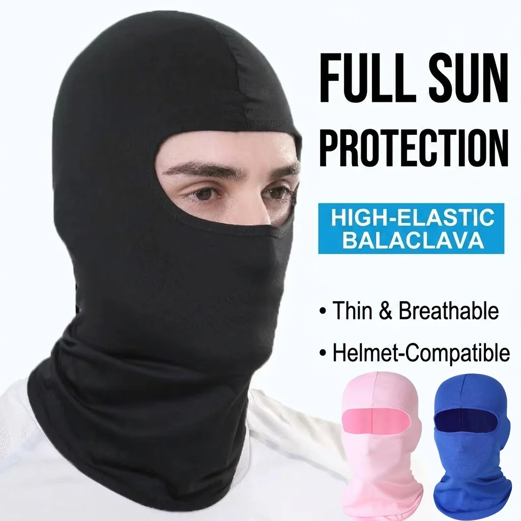 Balaclava Face Mask - หน้ากากบาลาคลาวาแบบยูนิเซ็กส์ ระบายอากาศได้ดี ลายพราง สำหรับกิจกรรมกลางแจ้ง กีฬา วิ่ง