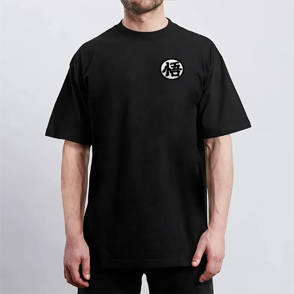 Street Fashion Japan Brand - เสื้อยืดแขนสั้นลายดราก้อนบอล สไตล์ฮ็อตบลัด แฟชั่นแบรนด์ดัง แนวสตรีท ทรงหลวม ใส่ได้ทั้งชายหญิง