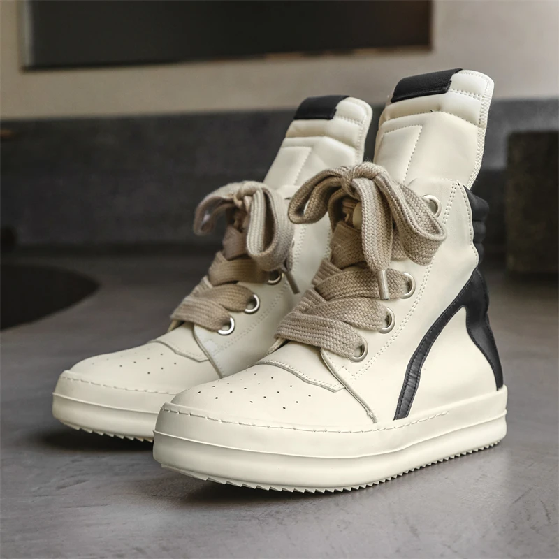 รองเท้าผ้าใบลำลองผู้ชายสุดหรู  - Street Fashion Male บทวิจารณ์และราคา