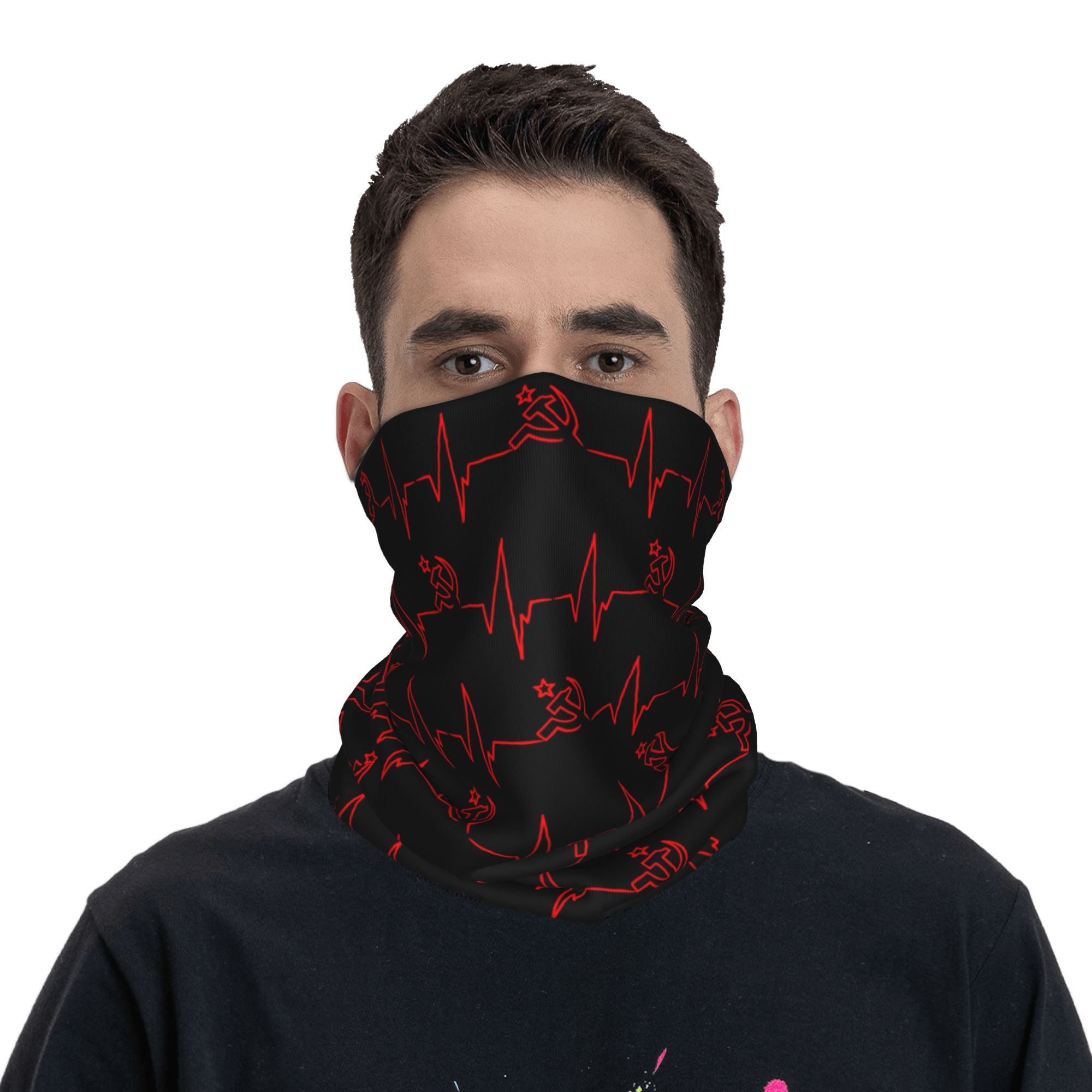 ผ้าพันคอคลุมหน้าลายธงชาติรัสเซ - Balaclava Face Mask บทวิจารณ์และราคา