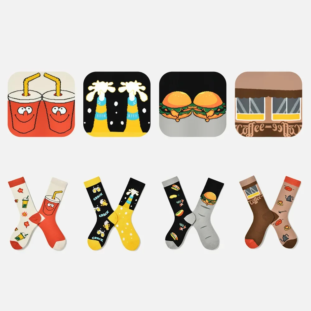ถุงเท้าแฟชั่น AB Face สำหรับผู - Street Fashion Youtube บทวิจารณ์และราคา
