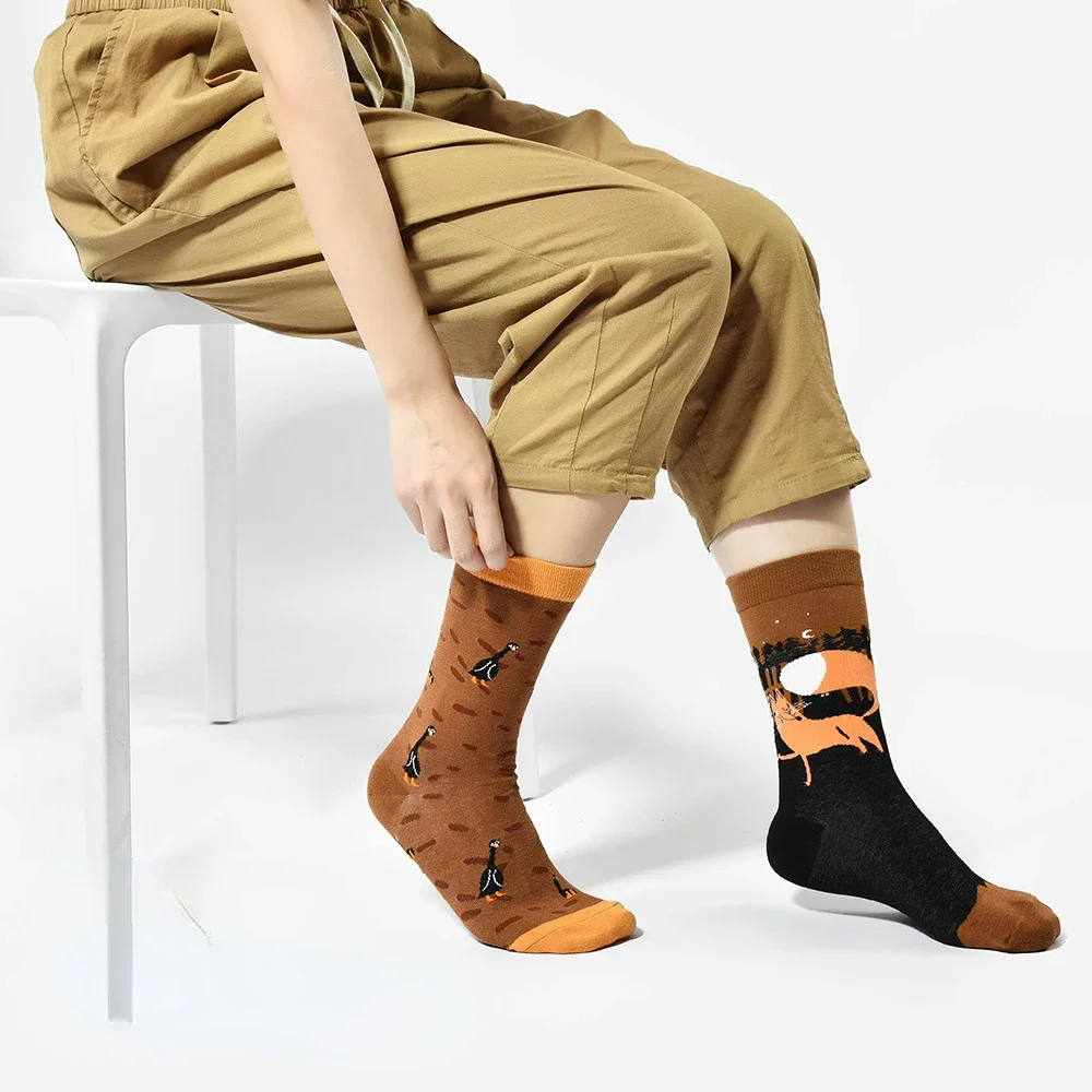 ถุงเท้าแฟชั่น AB Face สำหรับผู - Street Fashion Youtube บทวิจารณ์และราคา