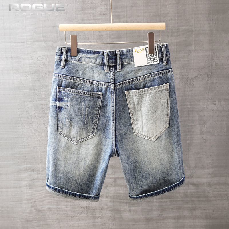 กางเกงยีนส์ขาสั้นสไตล์เกาหลี ฮ - Street Fashion Korean บทวิจารณ์และราคา