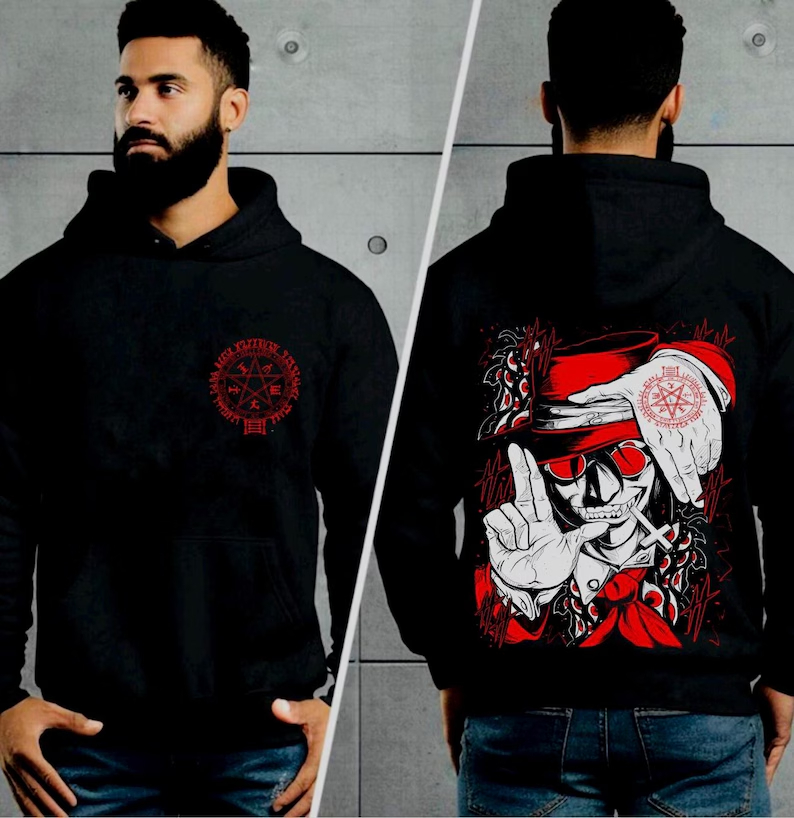 เสื้อฮู้ดดี้ Hellsing ทรงโอเวอ - Oversized Crewneck Fleece บทวิจารณ์และราคา