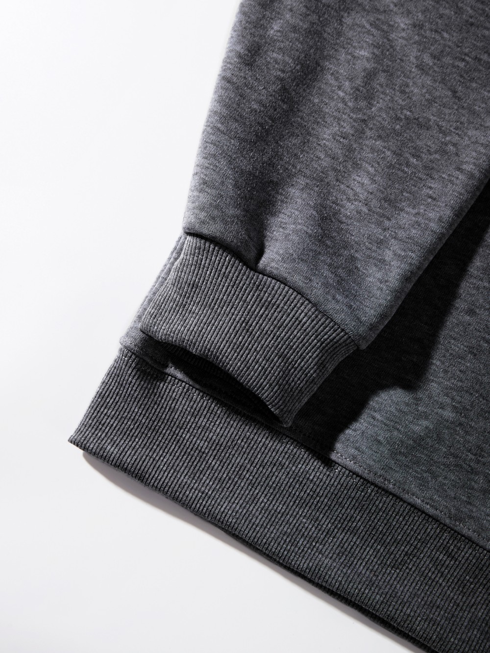 เสื้อสเวตเชิ้ตผู้ชายลายพิมพ์สร - Oversized Crewneck Fleece บทวิจารณ์และราคา