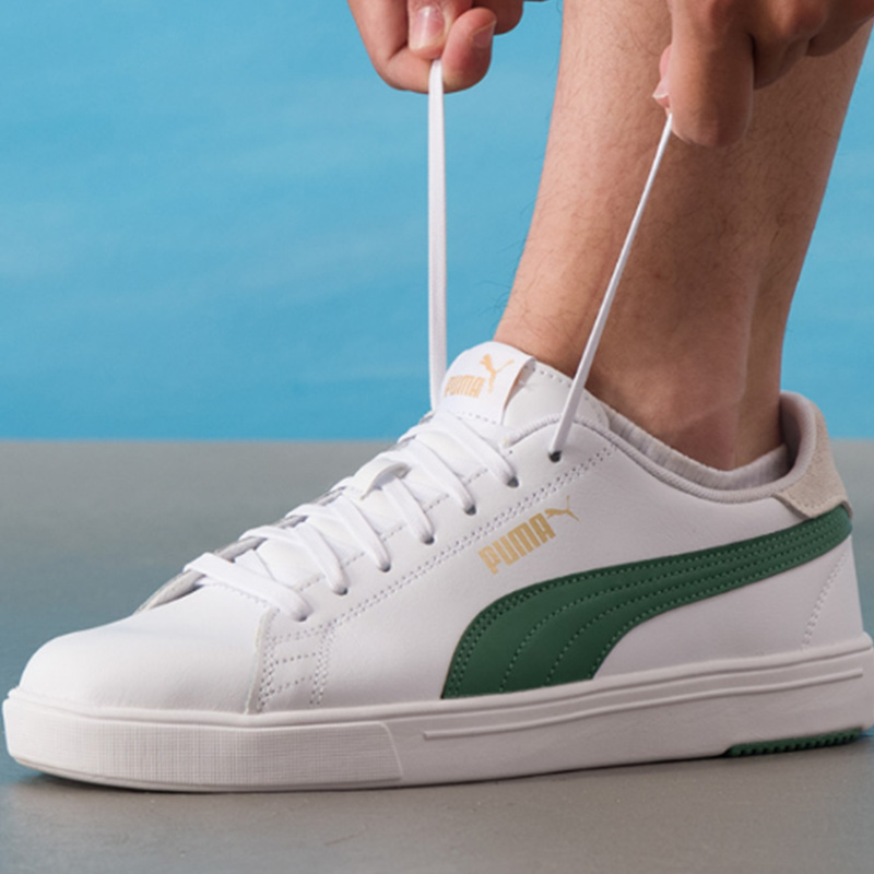 พูม่า มิด โลว์ ท็อป คลาสสิค เท - Puma Shoes Suede Classic บทวิจารณ์และราคา