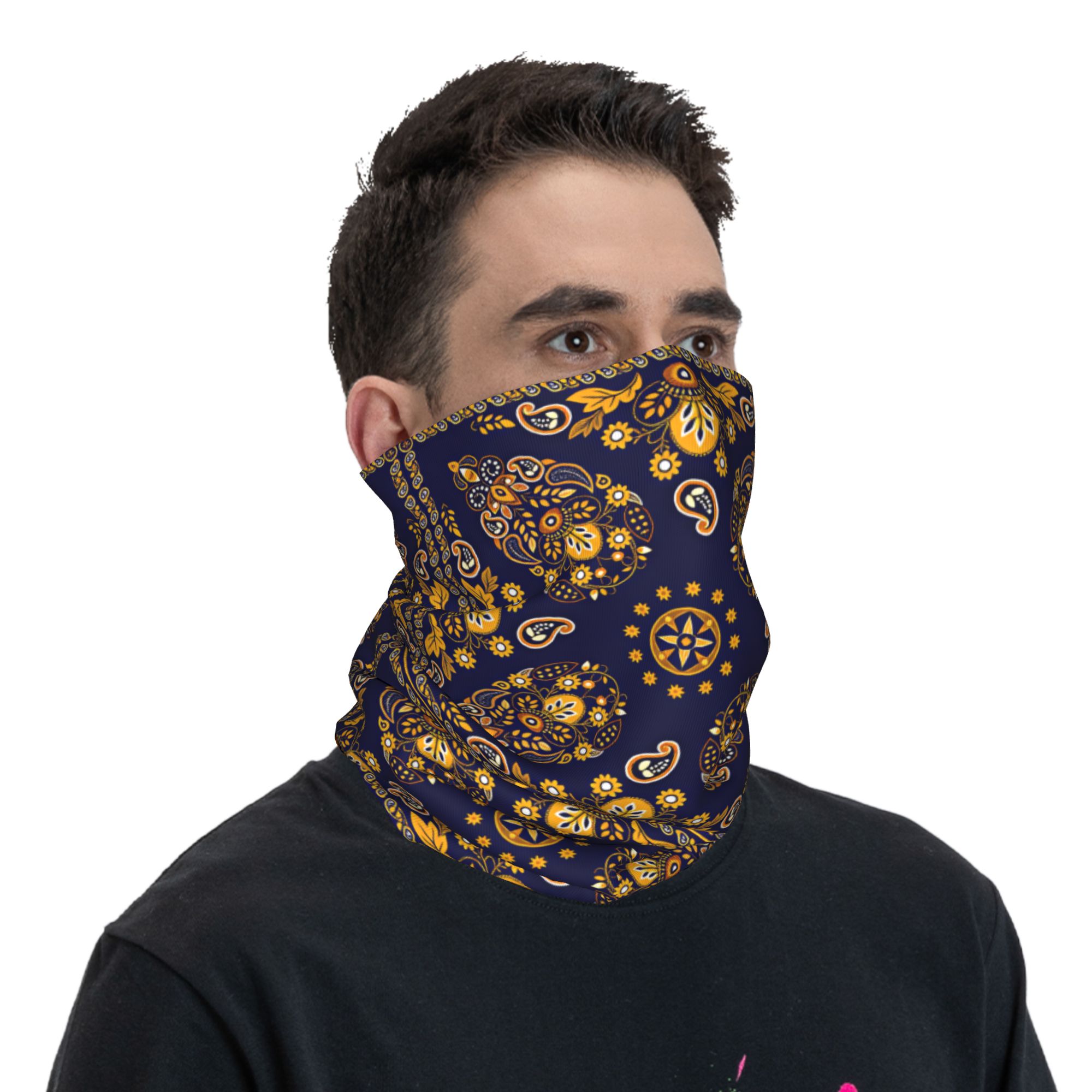 หน้ากากกีฬากลางแจ้งลายเพสลีย์  - Balaclava Face Mask บทวิจารณ์และราคา