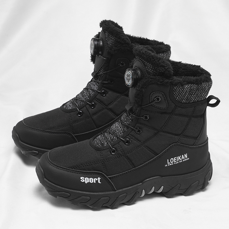 รองเท้าบูทหิมะบุขนหนานุ่มสบายส - Street Fashion Winter 2025 บทวิจารณ์และราคา