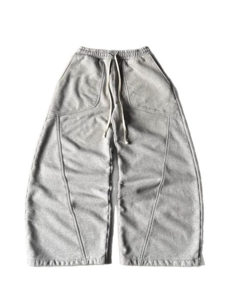 กางเกงขายาวทรงตรงสไตล์ฮิปฮอป ก - Street Fashion Winter 2025 บทวิจารณ์และราคา