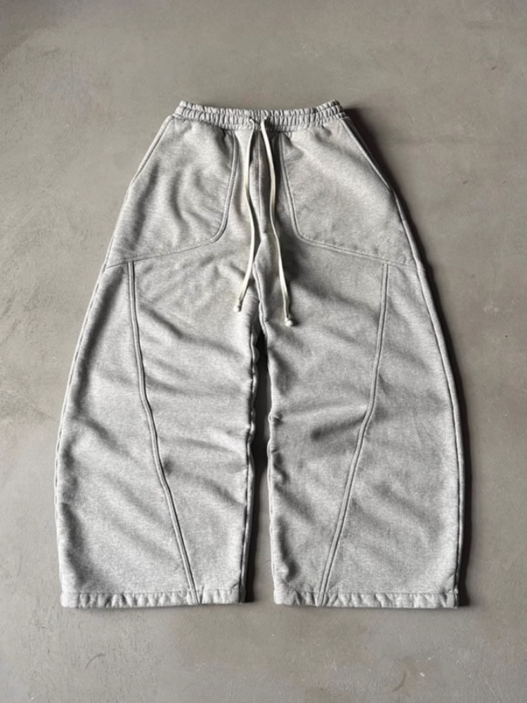 กางเกงขายาวทรงตรงสไตล์ฮิปฮอป ก - Street Fashion Winter 2025 บทวิจารณ์และราคา
