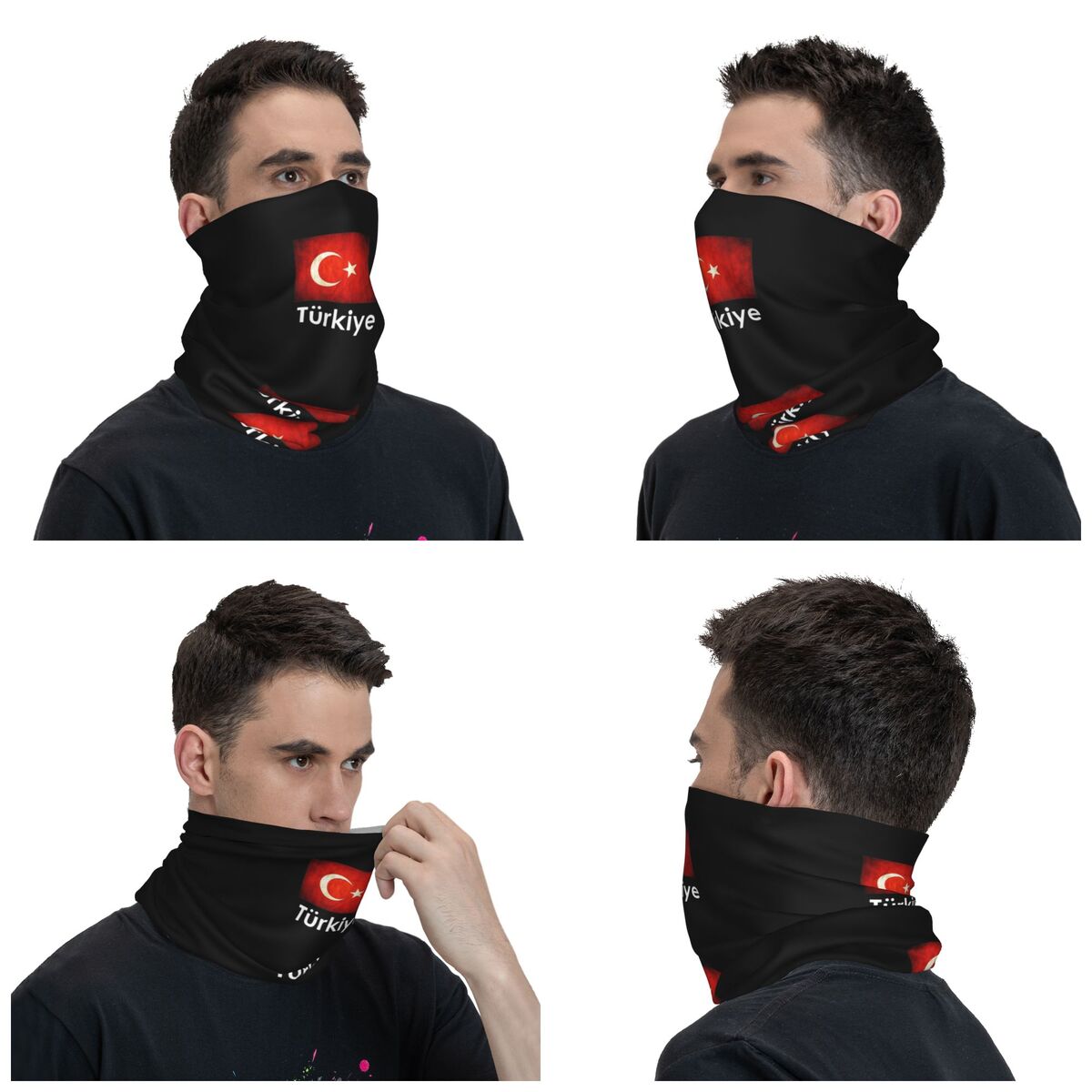 Turkiye ตุรกีธงออกแบบของขวัญผ้ - Balaclava Face Mask บทวิจารณ์และราคา