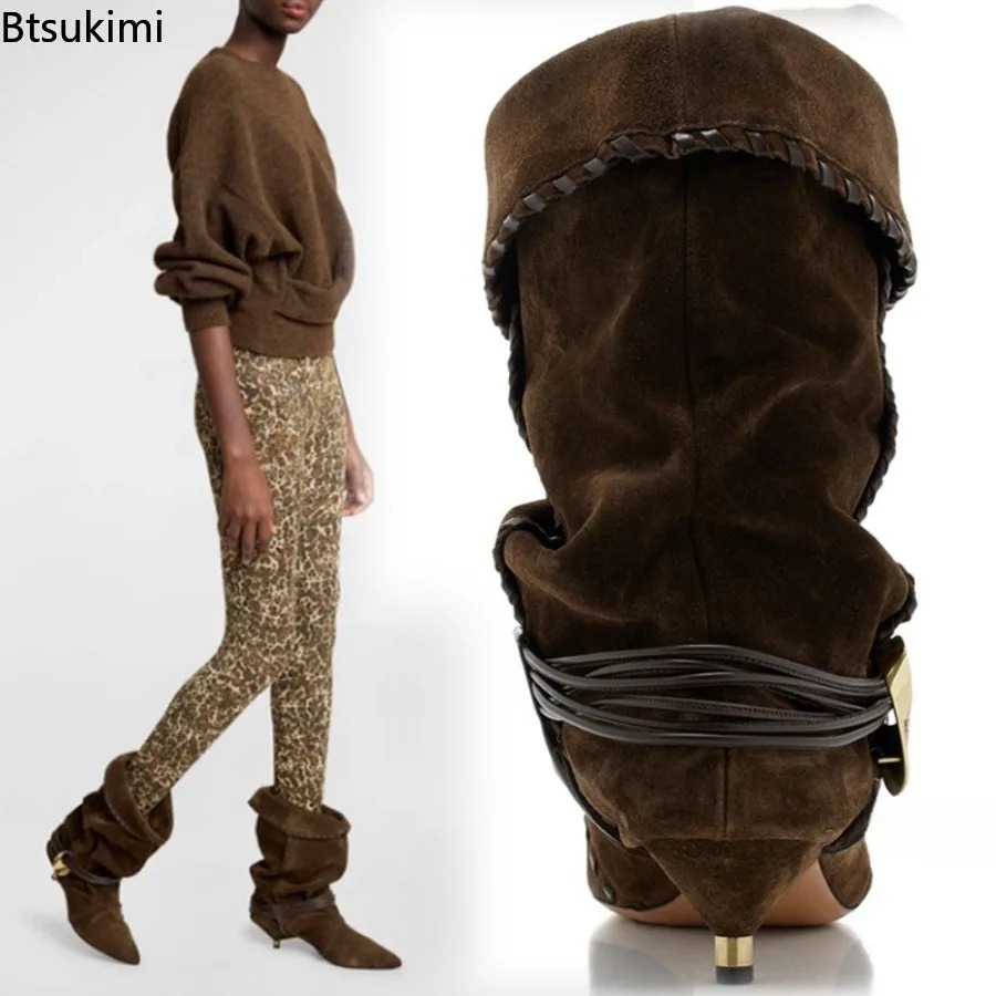 รองเท้าบูทสั้นส้นเตี้ยสำหรับผู - Street Fashion Youtube บทวิจารณ์และราคา