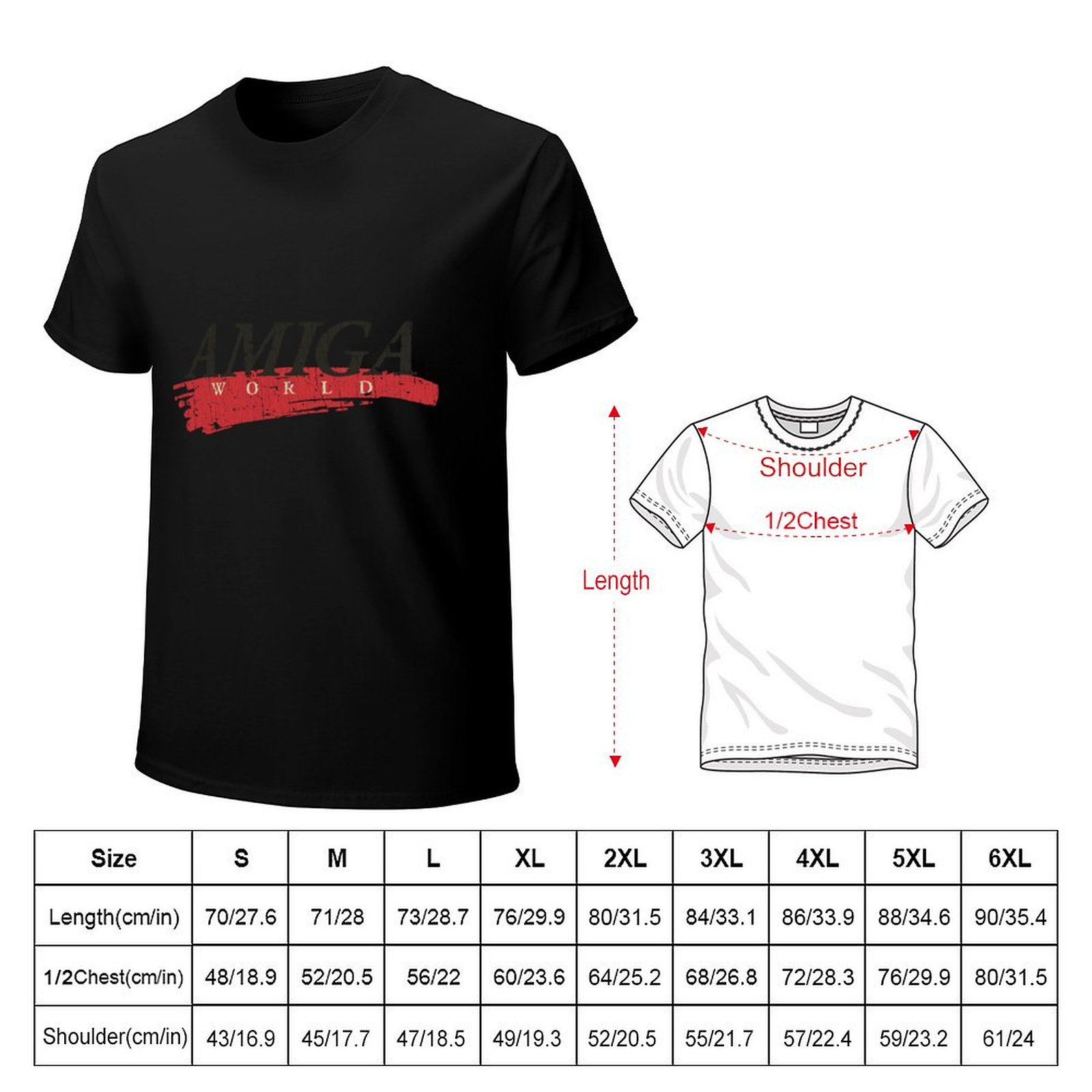 เสื้อยืด Amiga World Magazine  - Street Fashion Magazines บทวิจารณ์และราคา