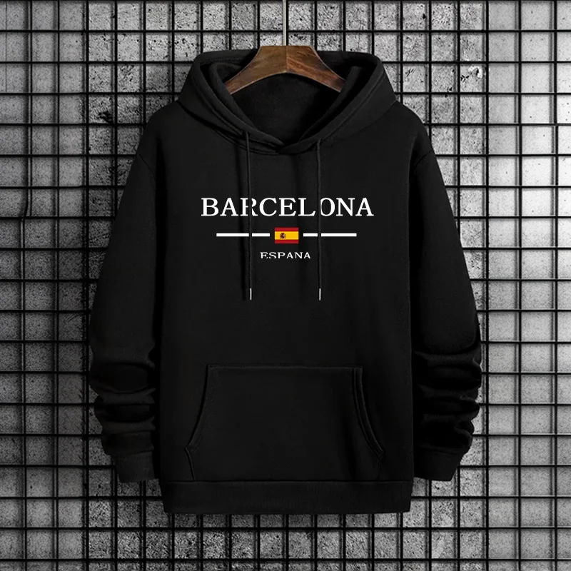 เสื้อฮู้ดสไตล์ลำลองเทรนดี้สำหร - Street Fashion Barcelona บทวิจารณ์และราคา