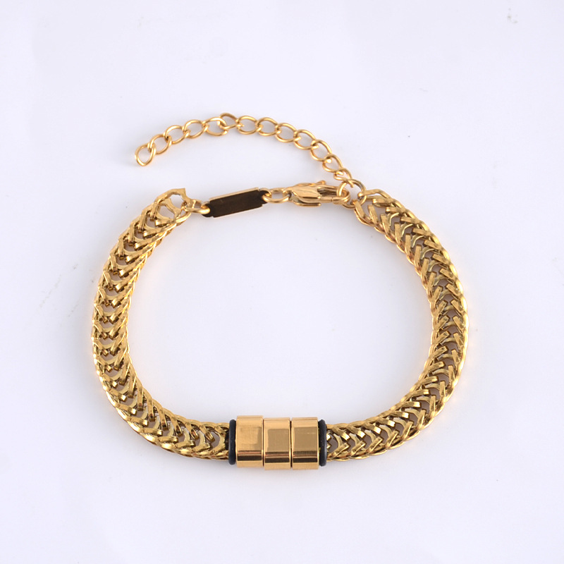 สร้อยข้อมือแฟรงโก้คิวบันลิงค์แ - Street Fashion Guys บทวิจารณ์และราคา