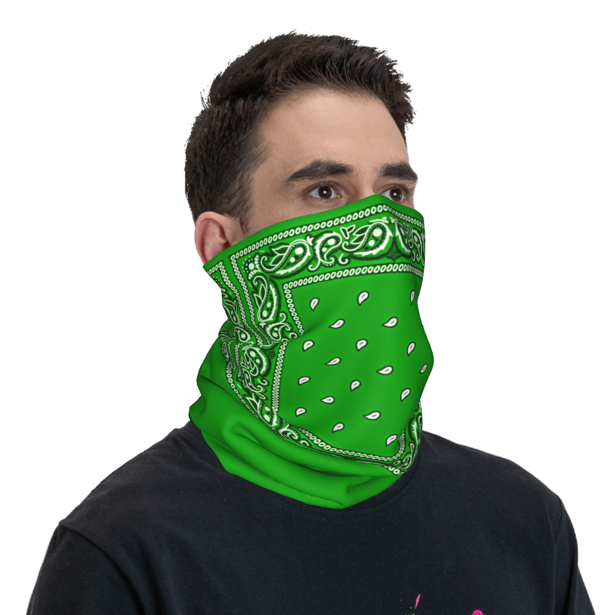 ผ้าพันคอสีเขียว  หน้ากากปิดหน้ - Balaclava Face Mask บทวิจารณ์และราคา
